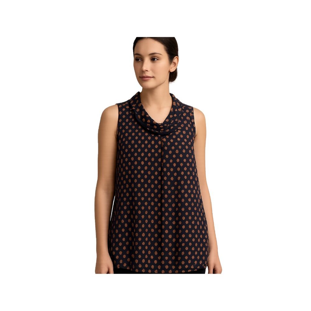 Banana Republic - halter Blouse – Tie Detail, Fully Lined Navy- XL firm price